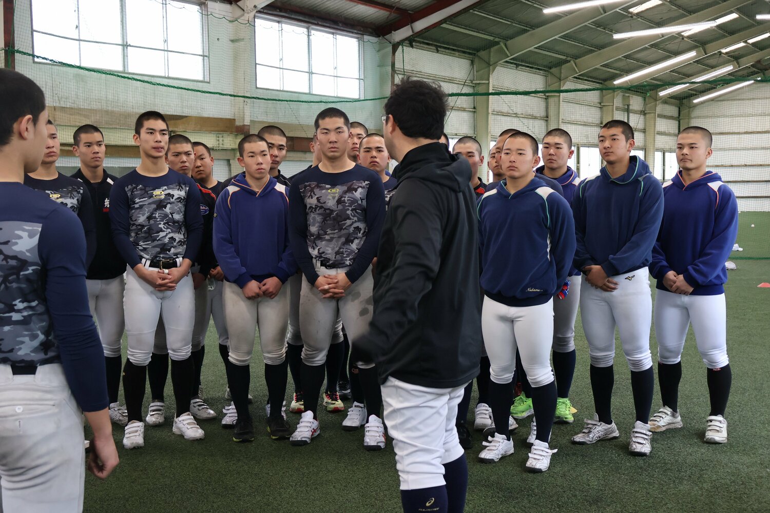 被災地からの代表校という立場ゆえの難しさもあるという　©Fumi Sawai