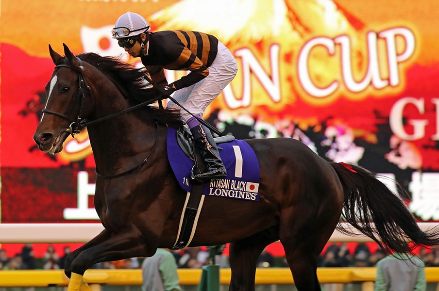 キタサンブラックが年度代表馬に！ディープ以来の「客を呼べる馬」。＜Number Web＞ photograph by Yuji Takahashi