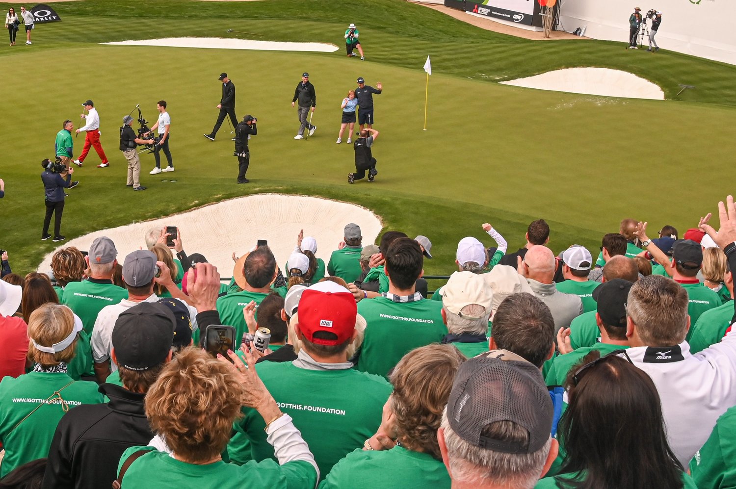 2019年ウェイストマネジメント フェニックスオープン練習ラウンド ©Getty Images