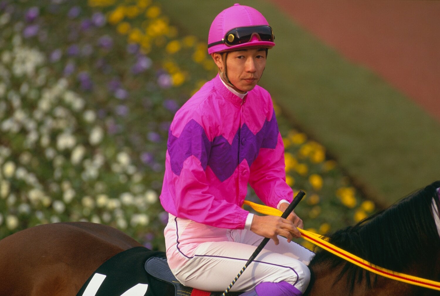 若き日の武豊 ©Sports Graphic Number