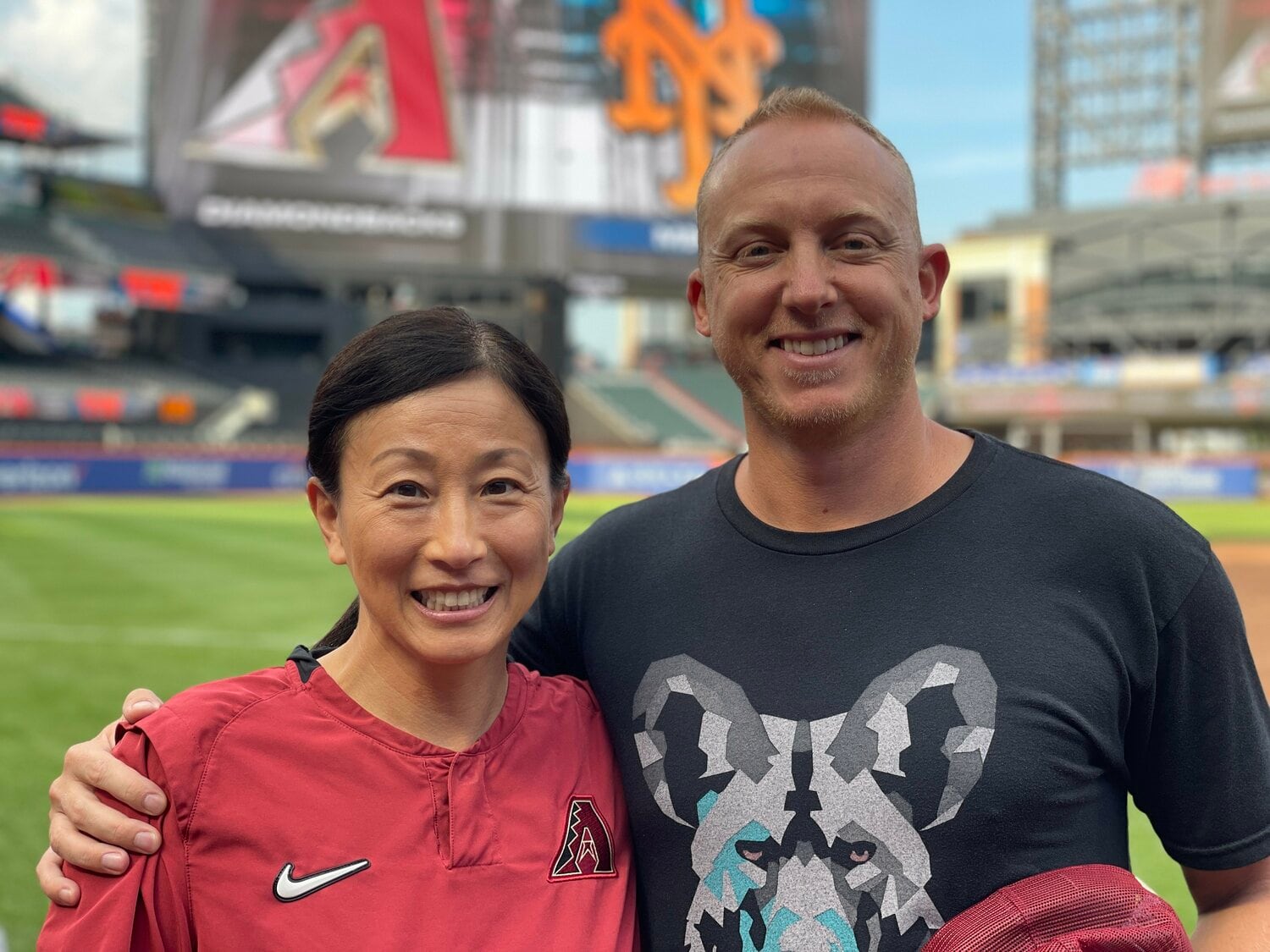 マクガフ（右）は「神経系の治療は彼女が一番」と絶賛する　©︎Ayako Oikawa