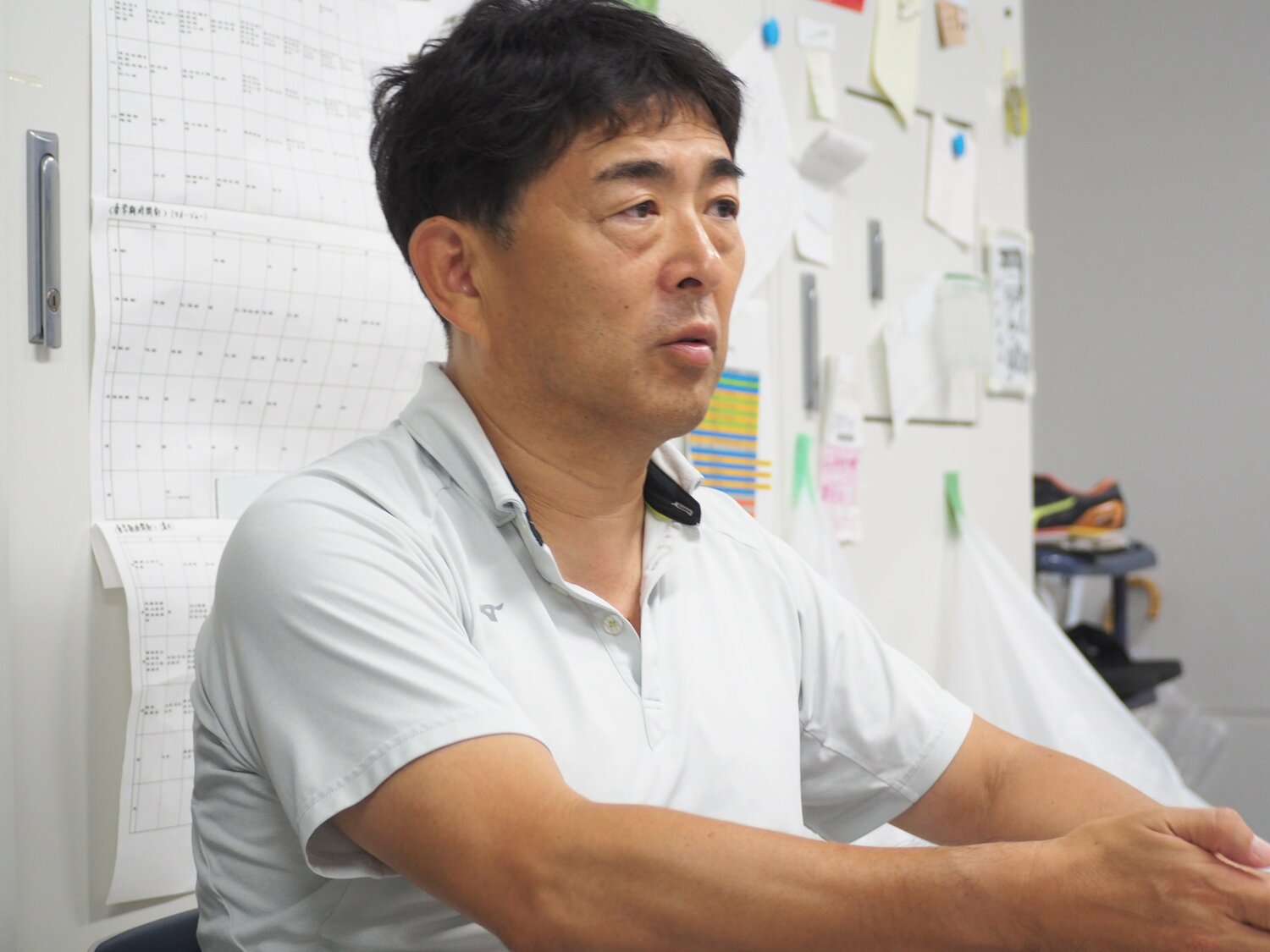 東京五輪まではヘッドコーチを務めた平井氏　©Number Web