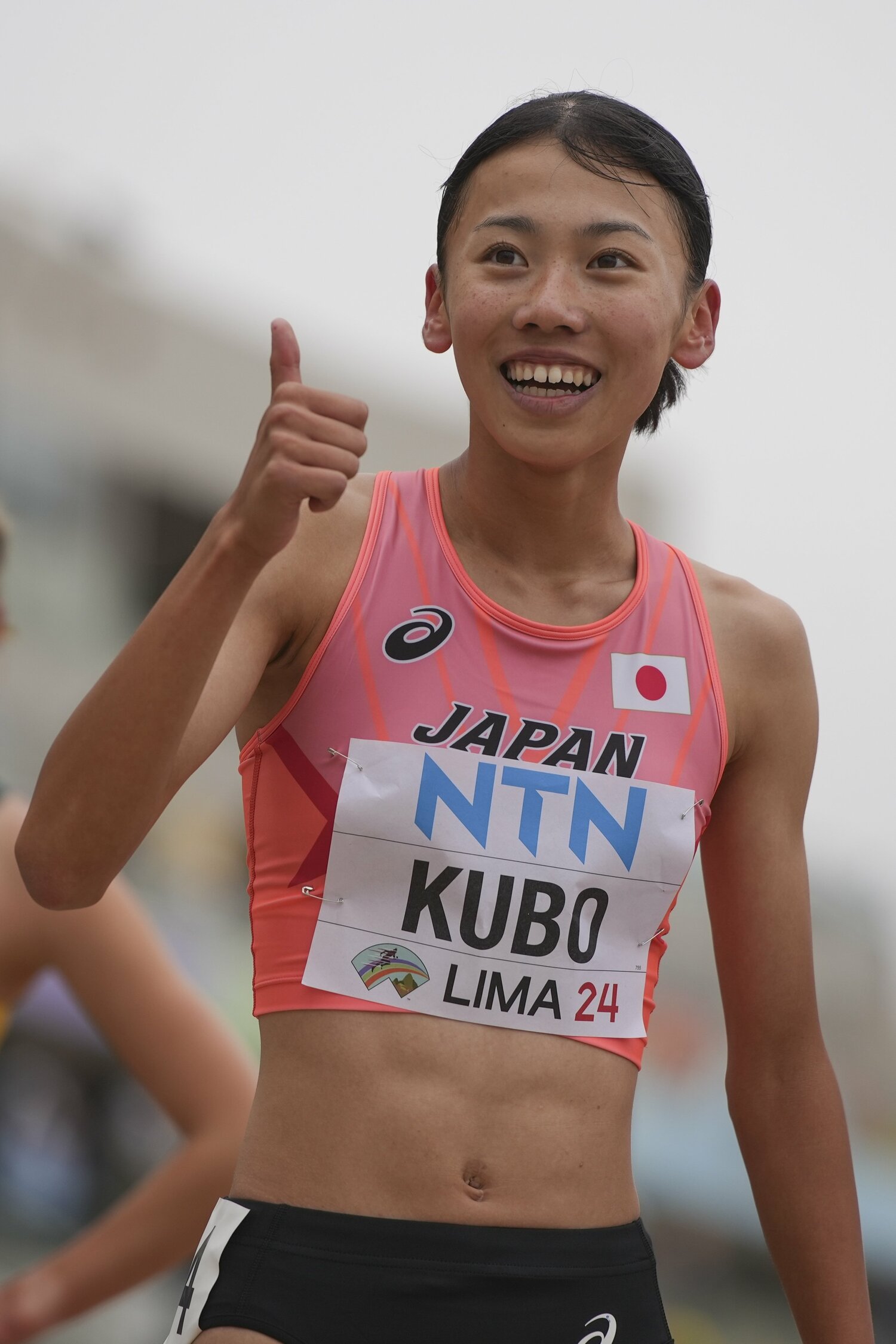 8月のU20世界選手権では予選・準決勝と全体トップ通過だったが、決勝では6位に終わる　©AFLO