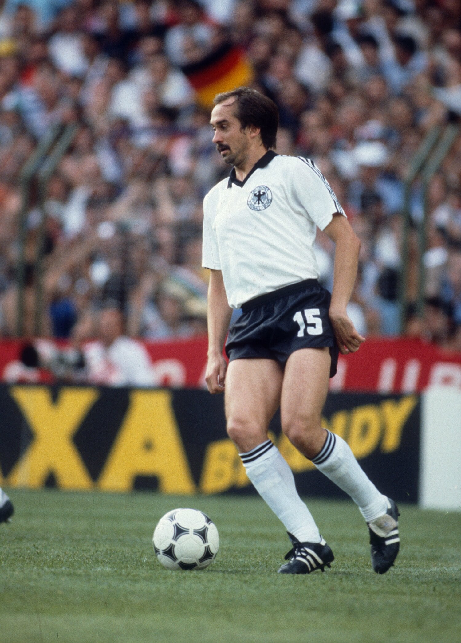 1982年W杯に出場したシュティーリケ。松木少年は「俺のほうがうまい」と思っていたという!? ©Getty Images