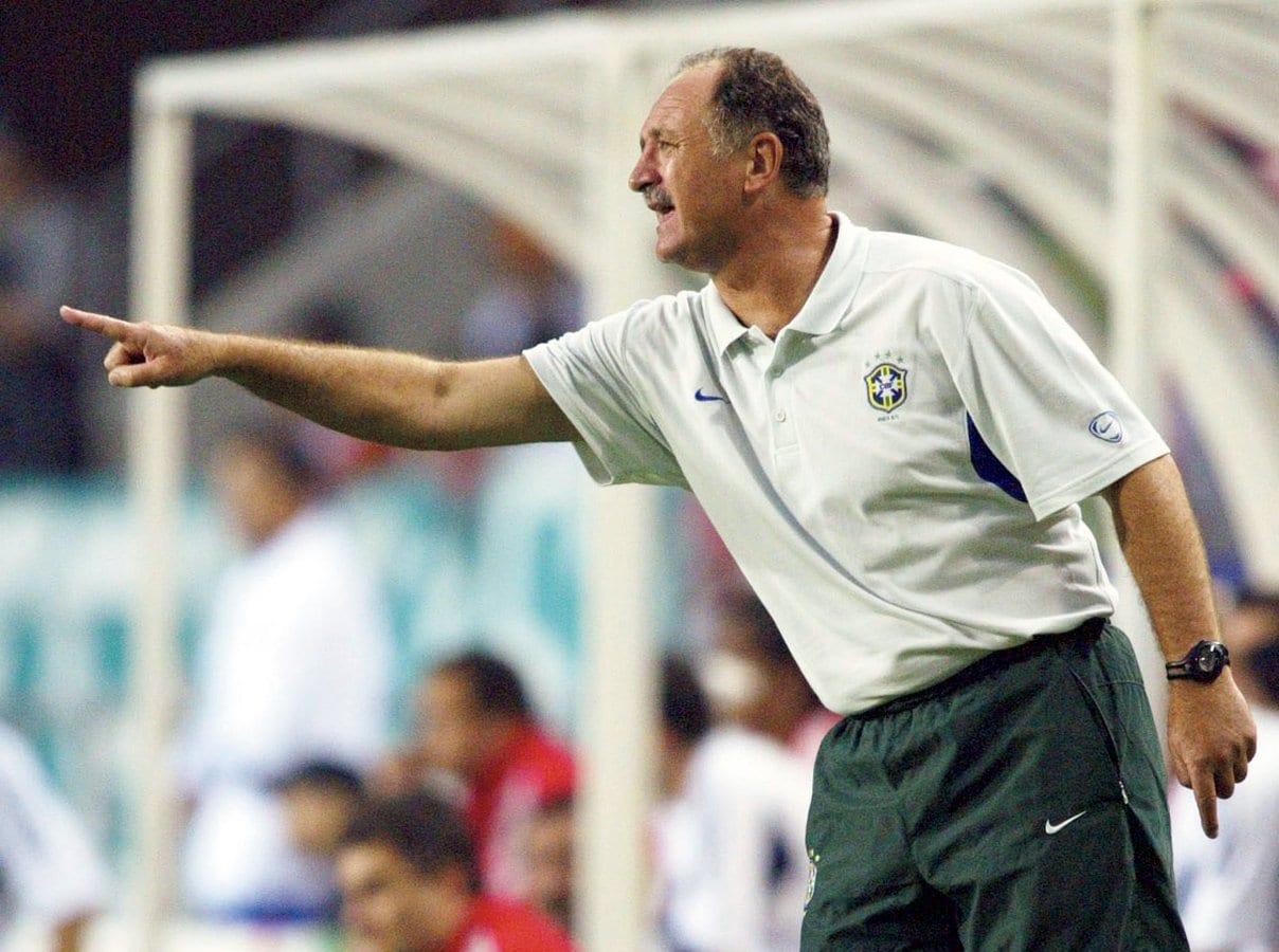 '01年6月から指揮を執ったスコラーリ監督は規律を重視し、全勝でW杯5度目の優勝 Getty Images