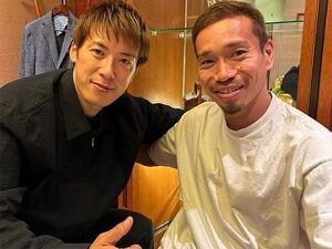 「僕は佑都が選ばれると思っていた」“明大で同期”NHK解説・林陵平と長友佑都の友情が超アツい「佑都ユニでW杯解説を」「陵平、引退してからすごいな」