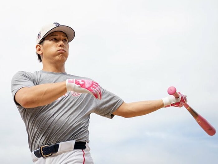 「大谷翔平級の打撃成績じゃないと」 吉田正尚“守備マイナス評価”が示す日本人打者MLB挑戦のハードル…村上宗隆や佐藤輝明、岡本和真にも影響か＜Number Web＞ photograph by Maddie Malhotra/Boston Red Sox/Getty Images
