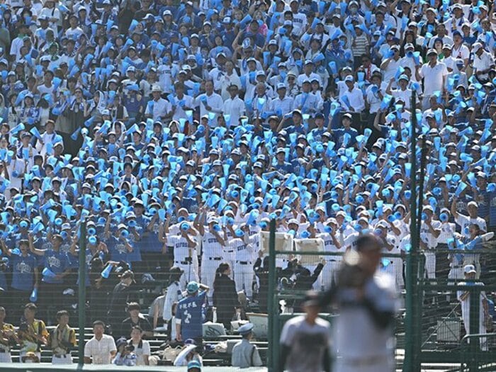 「正直つらい面は」甲子園アウェイ状態で敗れて涙…私立強豪が語る“判官びいきになりがち”大声援、ホンネと対策「その中で抑える投手を」＜Number Web＞ photograph by Hideki Sugiyama