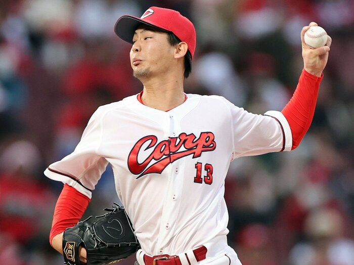 「ゾーンで勝負したら打ち損じてくれるかも…」カープ投手陣の“ジョーカー的存在”森浦大輔が、ひとり群れずに追求する理想像とは＜Number Web＞ photograph by JIJI PRESS