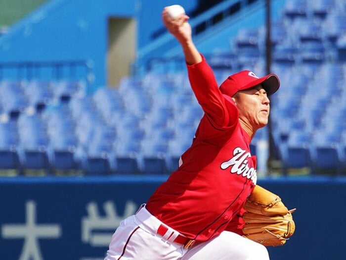 忘れちゃいけない広島のキーマン。福井優也、成長して投手陣の柱に。＜Number Web＞ photograph by NIKKAN SPORTS