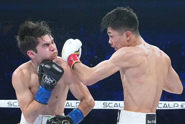 中谷潤人の“エグい連打”で顔がゆがみ「23歳クエジャルの今後が心配