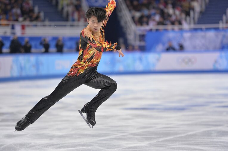 ソチ五輪のフリースケーティング「バレエ音楽『火の鳥』より」　©Kaoru Watanabe/JMPA