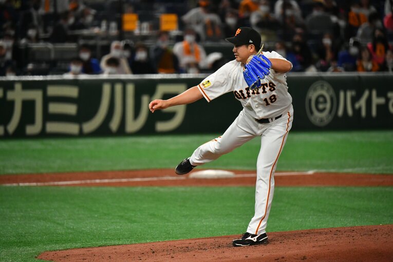 今年も開幕戦に登板した巨人・菅野　(C)Hideki Sugiyama