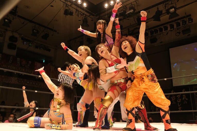 ディアナの試合の様子　©Norihiro Hashimoto