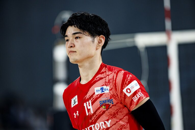 鬼木錬（サントリーサンバーズ大阪）　©︎Kiichi Matsumoto