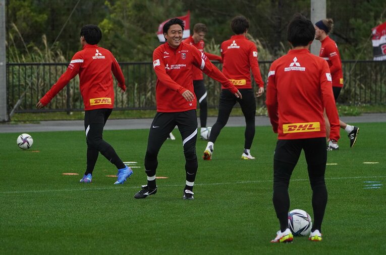 沖縄キャンプの様子　©Atsushi Iio