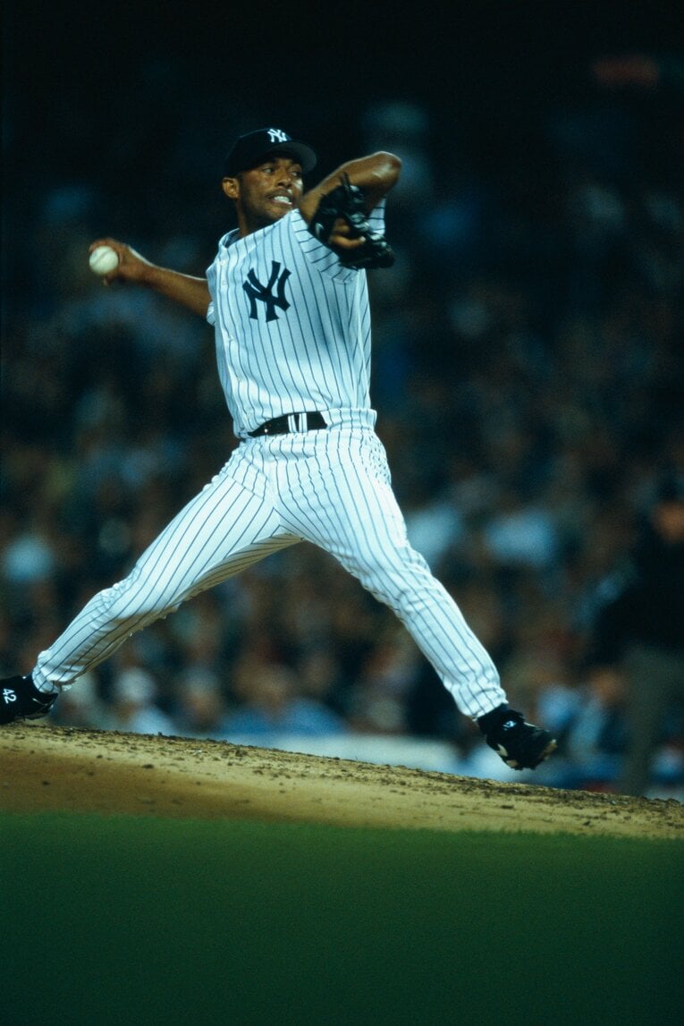 チームメイトだったマリアノ・リベラ　©Naoya Sanuki