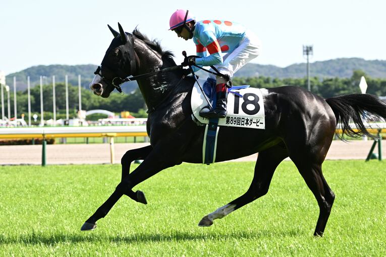 ドウデュースが制した2022年の日本ダービー　©Keiji Ishikawa