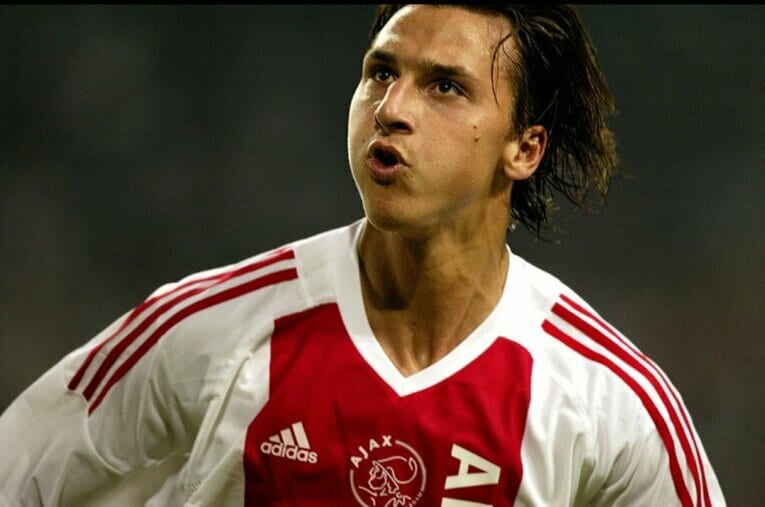 アヤックス時代のイブラヒモビッチ ／ photograph by Getty Images