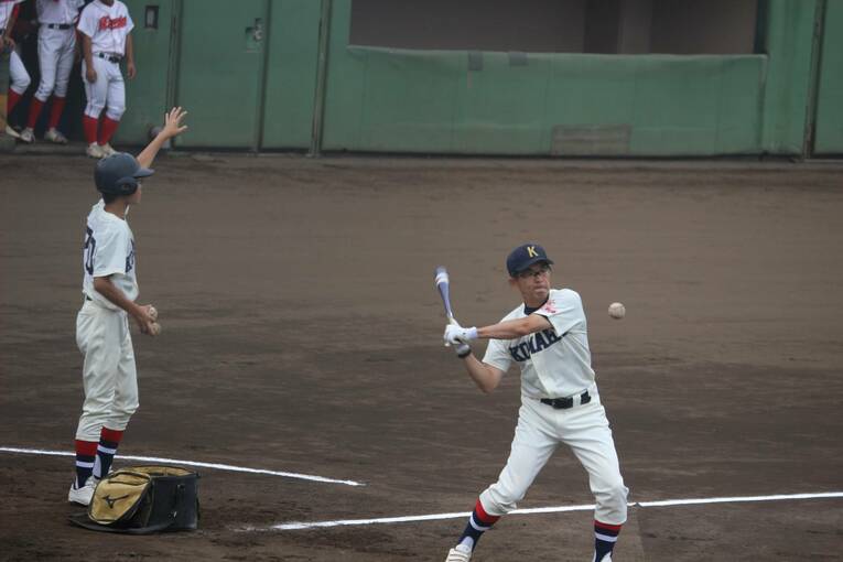校長就任前は「東大進学率日本一」の超進学校・筑波大附属駒場高の野球部監督を務めていた朝木氏／本人提供