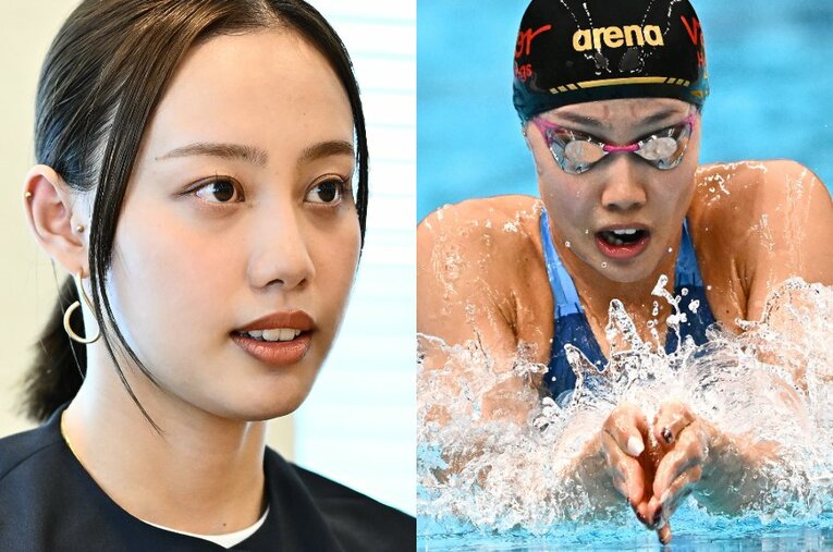 若くして注目を浴び、日本代表としてリオ五輪に出場した競泳の今井月（現在23歳） ／ photograph by Tsutomu Kishimoto／PICSPORT
