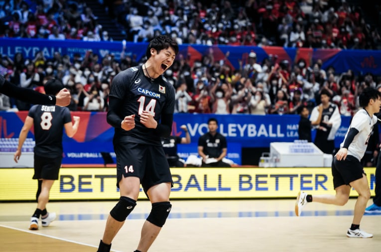 石川祐希　©︎FIVB
