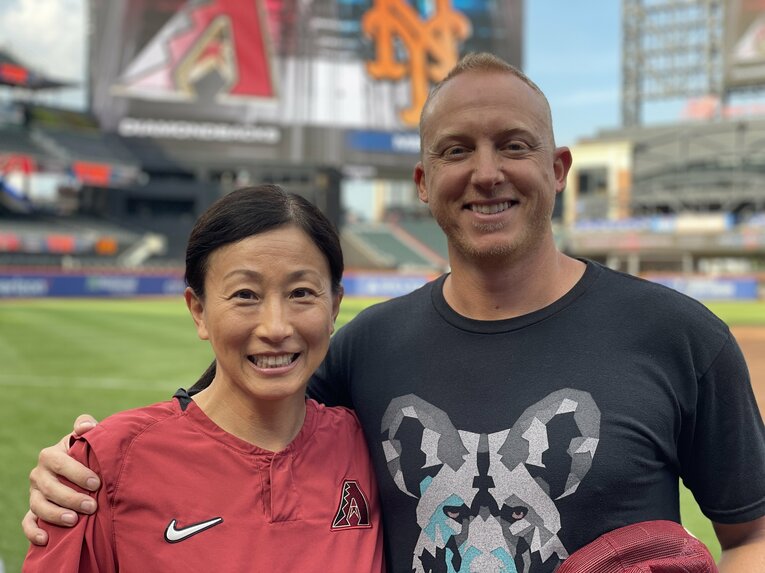 マクガフ（右）は「神経系の治療は彼女が一番」と絶賛する　©︎Ayako Oikawa