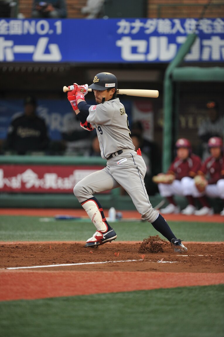 オリックス時代の坂口　©Sports Graphic Number
