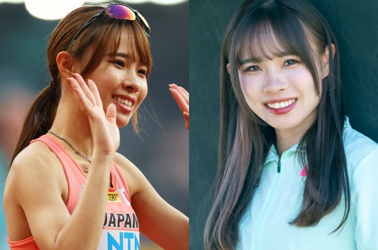 競技成績だけでなく、中継の度にその美意識でも話題を集める山本有真（24歳） ／ photograph by AFLO/Takuya Sugiyama