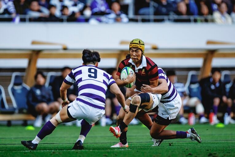 WTB田中健想（早大1年）©︎Kiichi Matsumoto