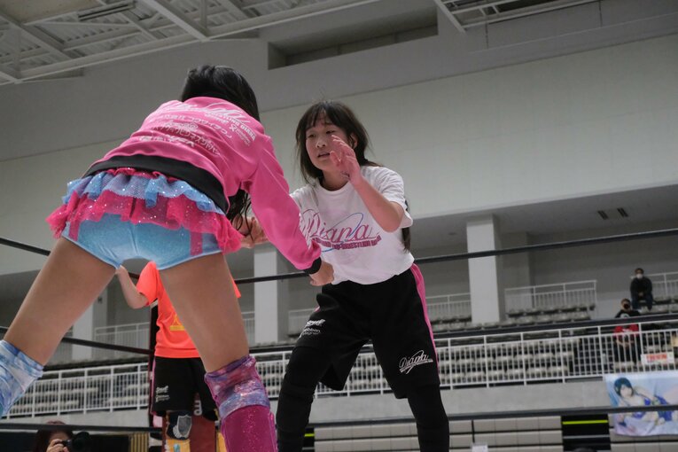 1月のプロテストでは憧れの存在でもある美蘭とスパーリングで対戦