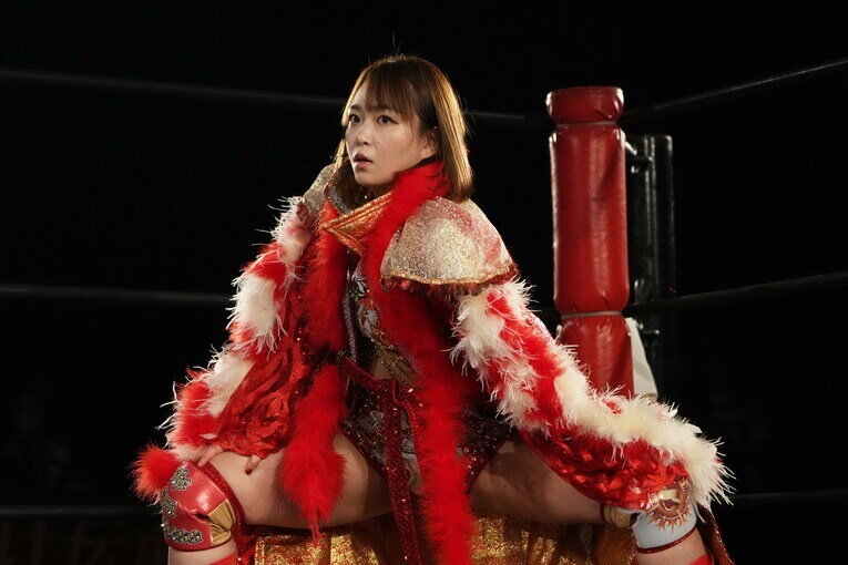 日本復帰戦のリングに立ったSareee