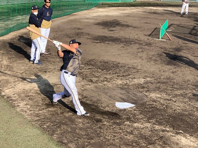 吉田正尚がMLBへ移籍したことで、打線の軸としても期待される森友哉　©︎Noriko Yonemushi