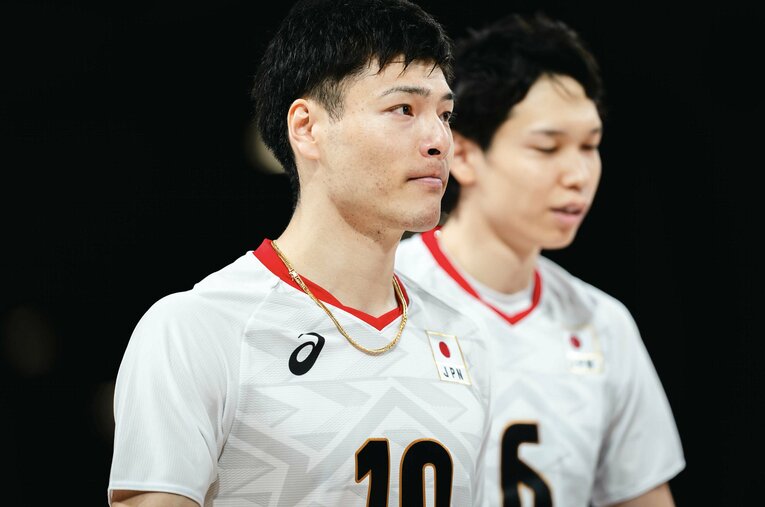 パリ五輪予選ラウンドvsアメリカ　©︎Volleyball World