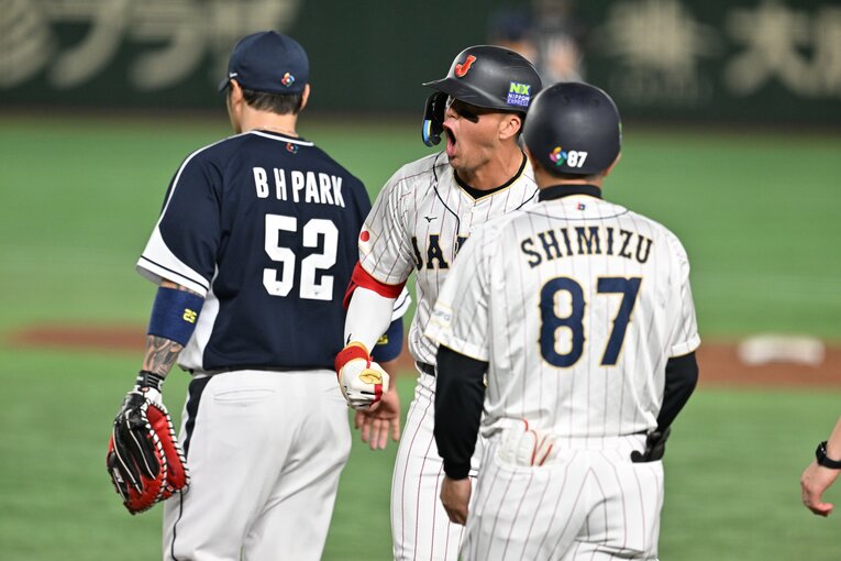 3月10日のWBC韓国戦　©Naoya Sanuki