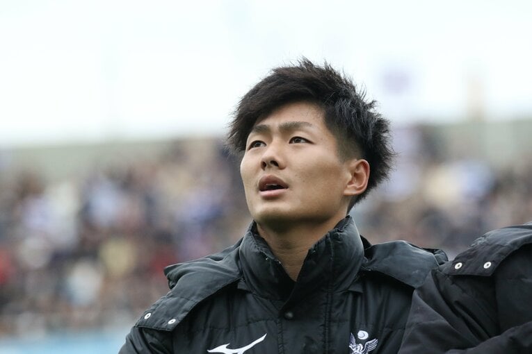 明大時代は主将も務め、2018年に大学日本一も経験　©Nobuhiko Otomo