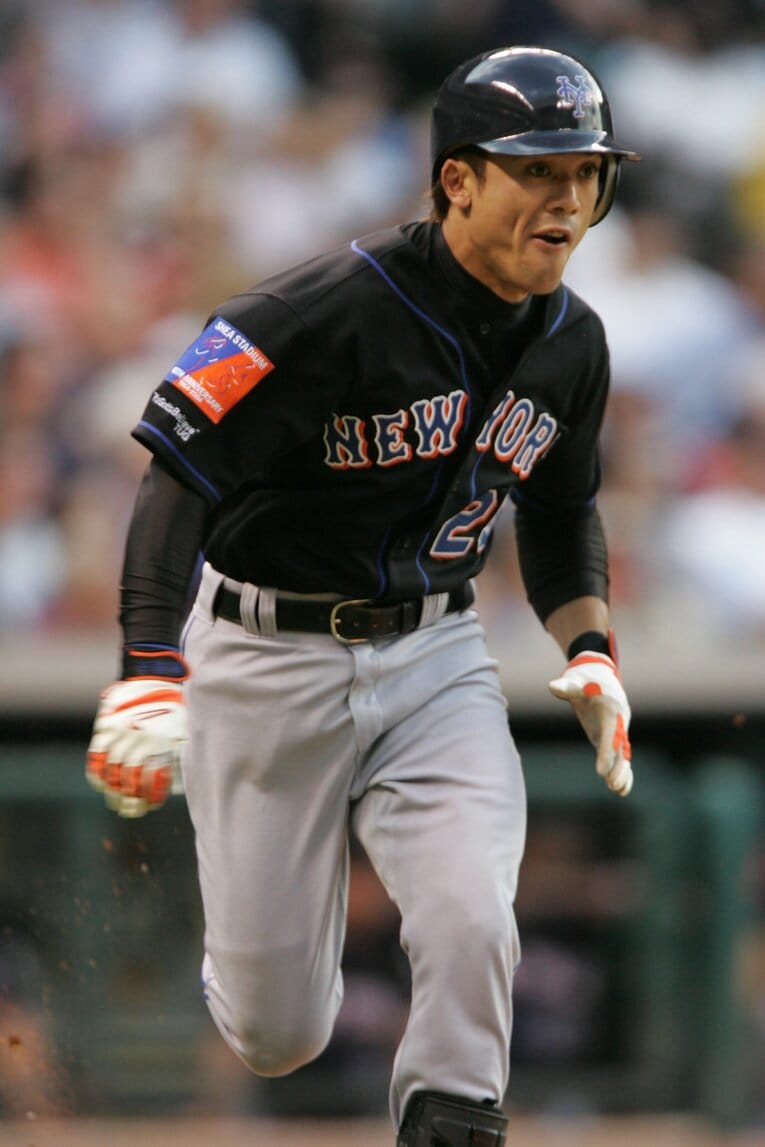 メッツ時代の松井稼頭央　©︎Koji Asakura