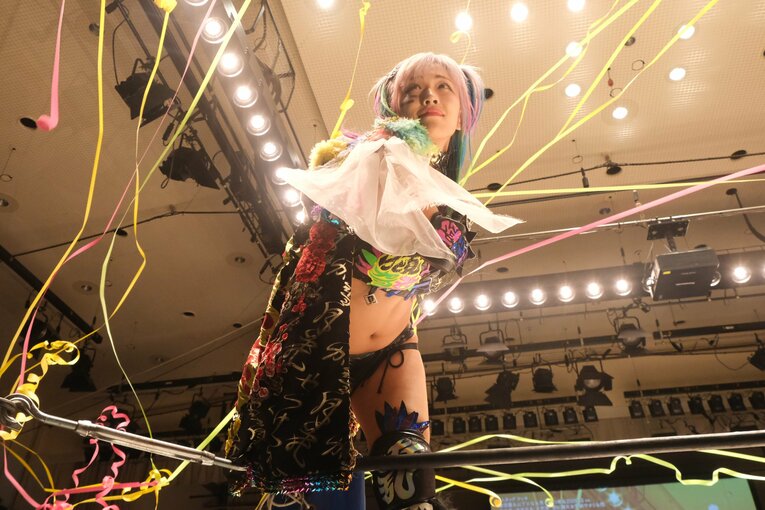 OZアカデミー参戦時のウナギ・サヤカ