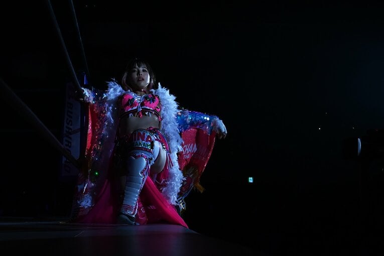 リングインした白川未奈