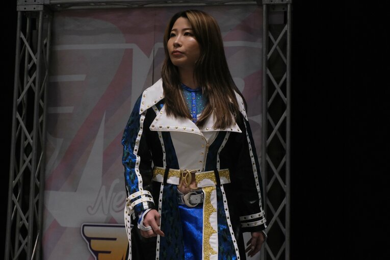 スターダムの大学生レスラー・妃南　©Norihiro Hashimoto