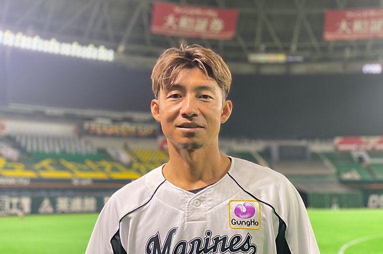 その豊富な経験から、若手選手たちにも大きな影響を与えている鳥谷敬。今季はここまで5試合にスタメン出場している ／ photograph by Chiba Lotte Marines