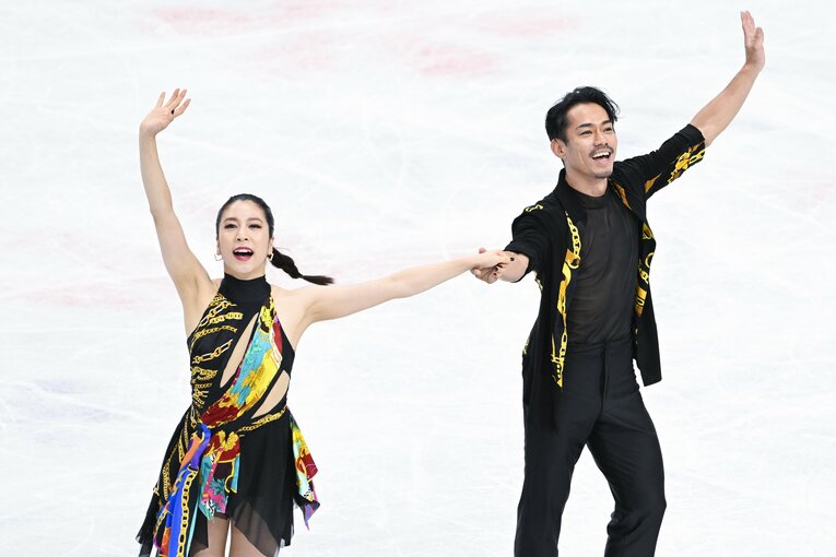 リズムダンスの演技 ©Asami Enomoto