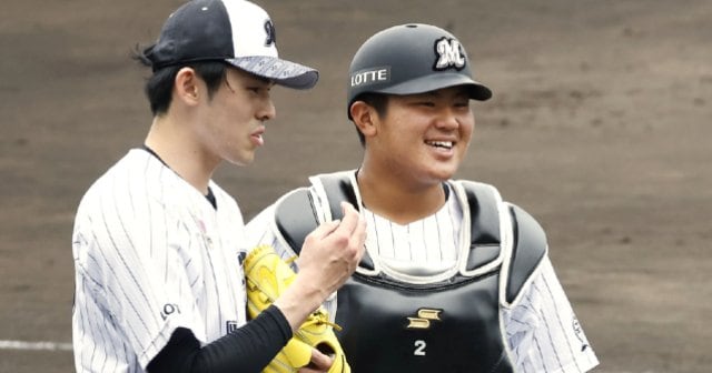 ロッテ井口監督がドラ1松川虎生を“城島のような打てる捕手になる”と大絶賛する理由「スカウト陣に感謝」「高卒とは思えない」（3／3） - プロ野球 -  Number Web - ナンバー