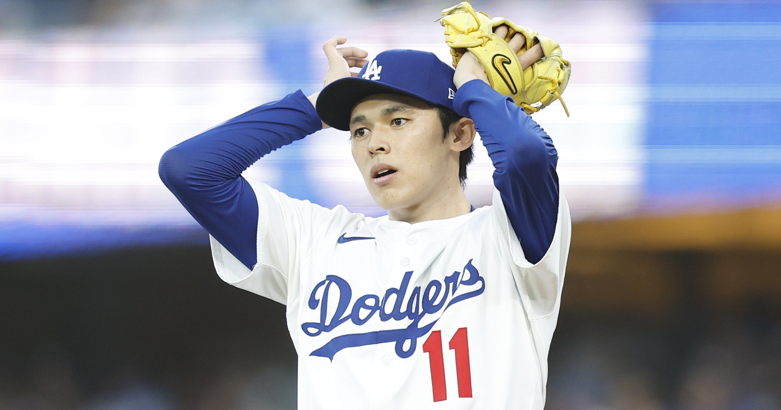 新品 未開封 】佐々木朗希 レプリカ ユニフォーム S タオル ドジャース