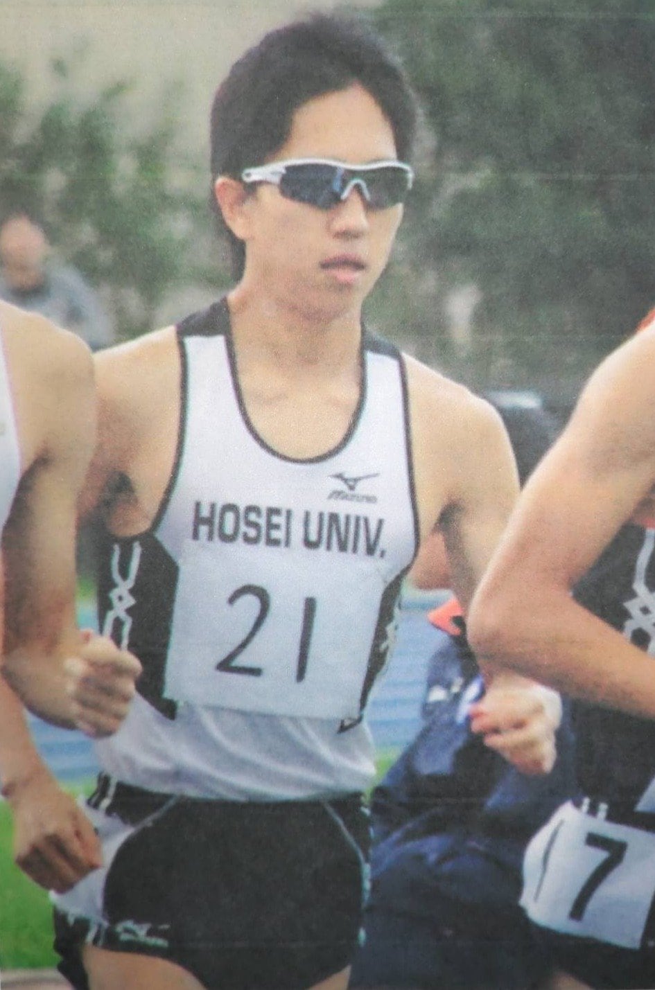 法大時代の鍵谷。4年時には関東インカレのハーフマラソンで9位に食い込むなど活躍/本人提供