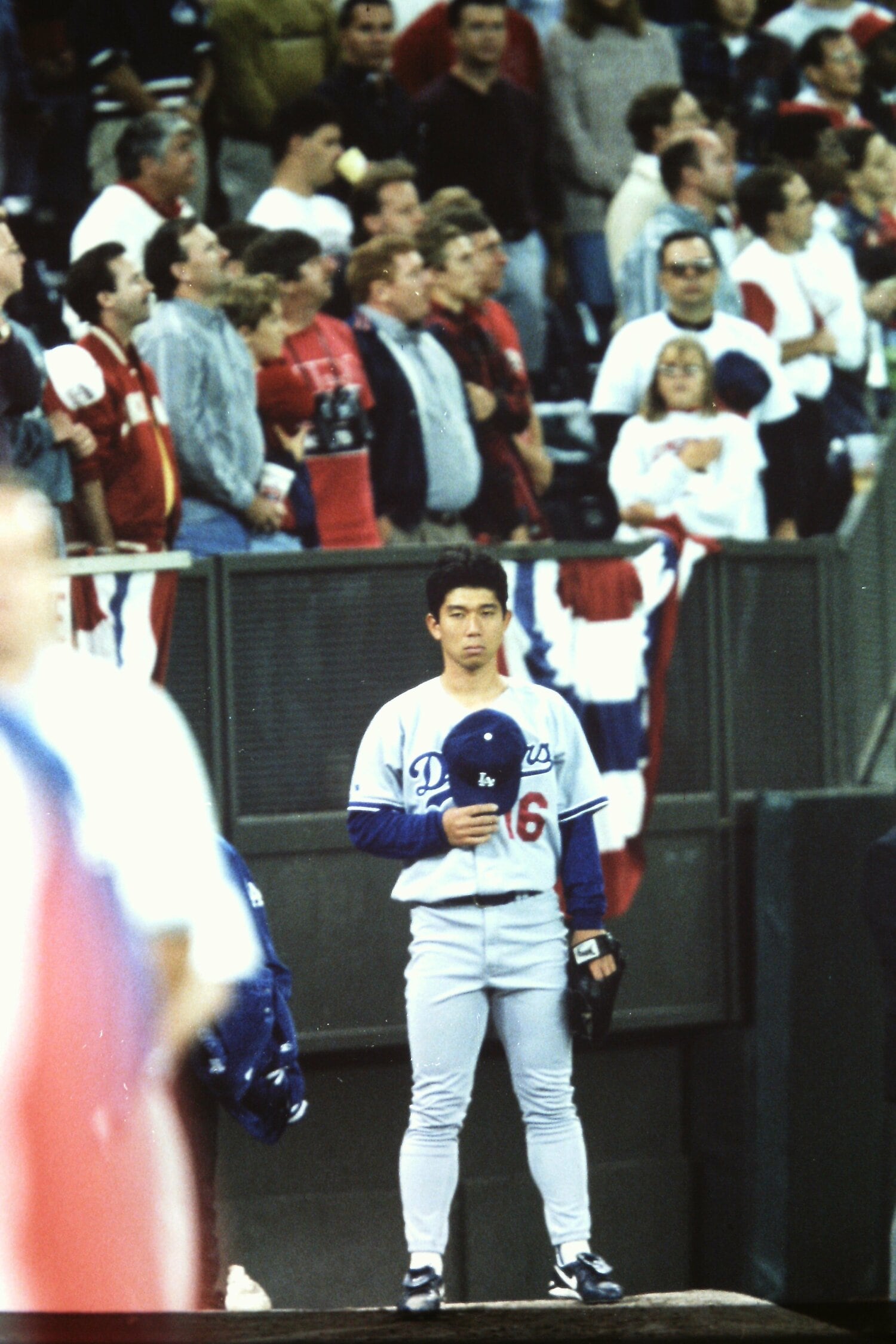 念願のメジャーリーグの舞台に立った野茂　©Kazuaki Nishiyama