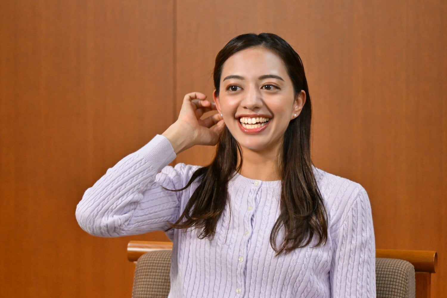 現役引退後のセカンドキャリアや結婚に至る歩みを振り返るサイード横田さん ©Hideki Sugiyama