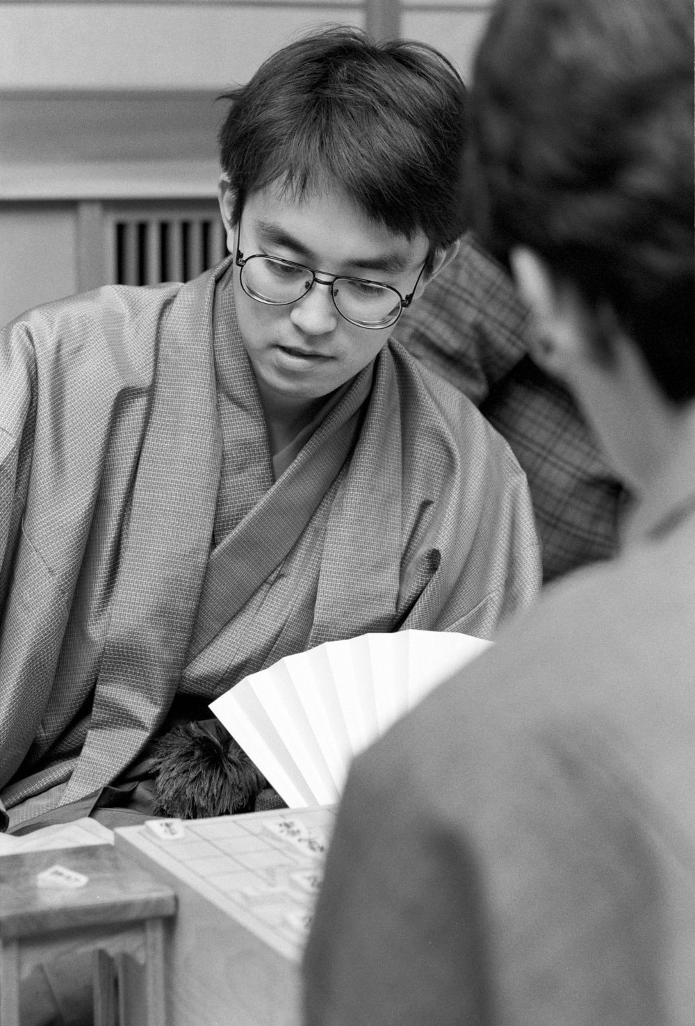 20代の頃の羽生九段　©BUNGEISHUNJU