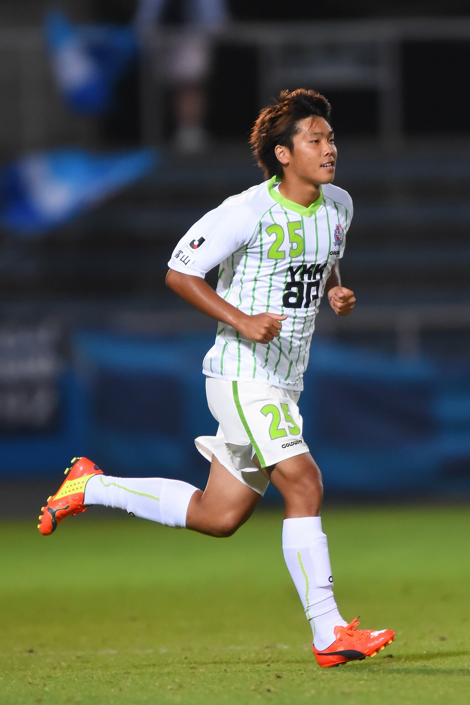 カターレ時代の五藤さん　©AFLO