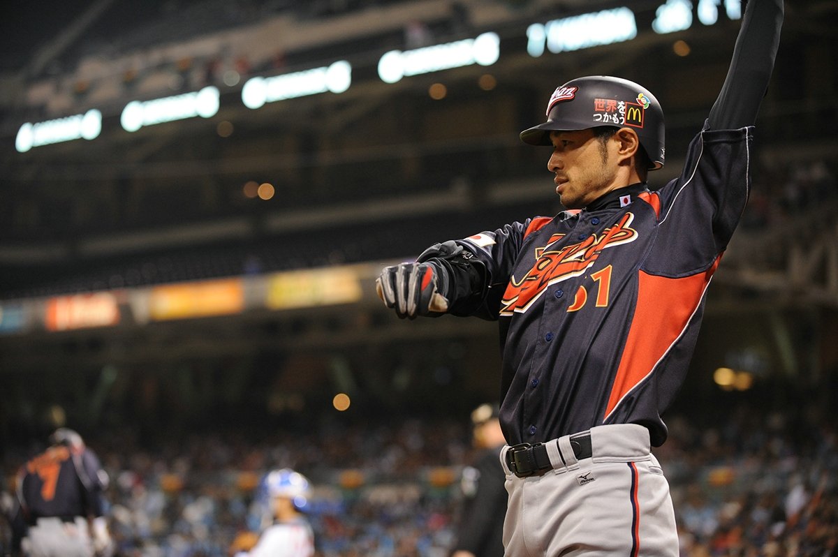 第2回WBCでのイチロー　©Naoya Sanuki